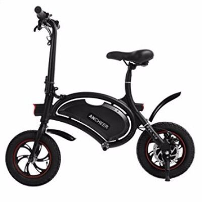 Ancheer Folding Electric Bicycle with 15 Mile Range Review