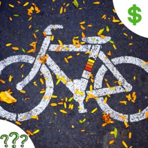Image of bike and Dollar sign