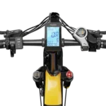 Heybike Horizon Fat Tire Folding Ebike Handlebar and controller view