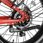 Heybike Horizon Fat Tire Folding Ebike Rear Gears