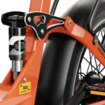 Heybike Horizon Fat Tire Folding Ebike Suspension view