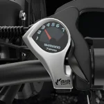 Boombike Bluvall K6 Fat Tire Electric Bike showing Shimano Gears